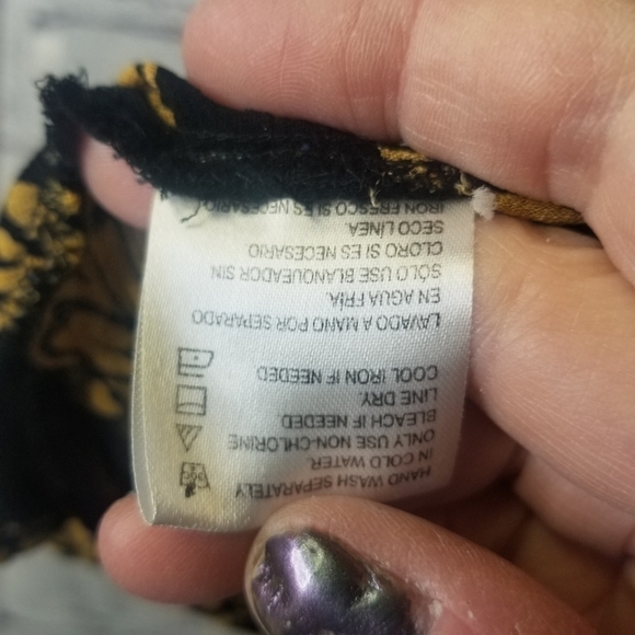 Patrons of Peace paisley boho racerback tank - Picture 6 of 8